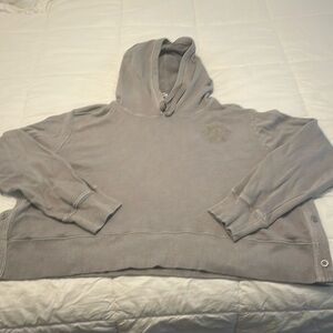 Anthropologie Daily Practice cropped hoodie